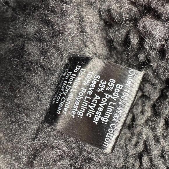 Freemans Sporting Club Mens XL Camo Waxed Cotton Jacket Shearling Lined USA - Picture 12 of 12